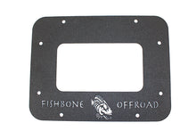 Load image into Gallery viewer, Fishbone Offroad 07-18 Jeep Wrangler JK Aluminum Tailgate Plate - Black Textured Powercoat