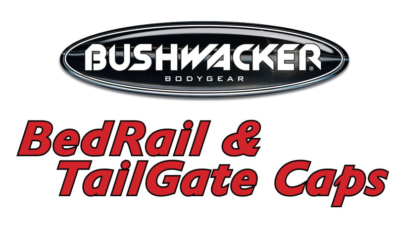 Bushwacker 88-99 Chevy C1500 Fleetside Bed Rail Caps 96.0in Bed Does Not Fit Flareside - Black