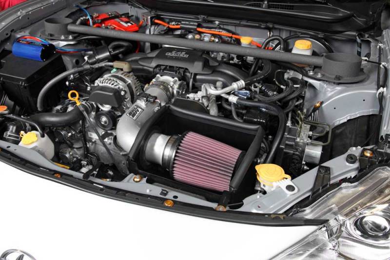 K&N Subaru BRZ 2.0L / 13 Scion FR-S 2.0L Silver 69 Series Typhoon Intake