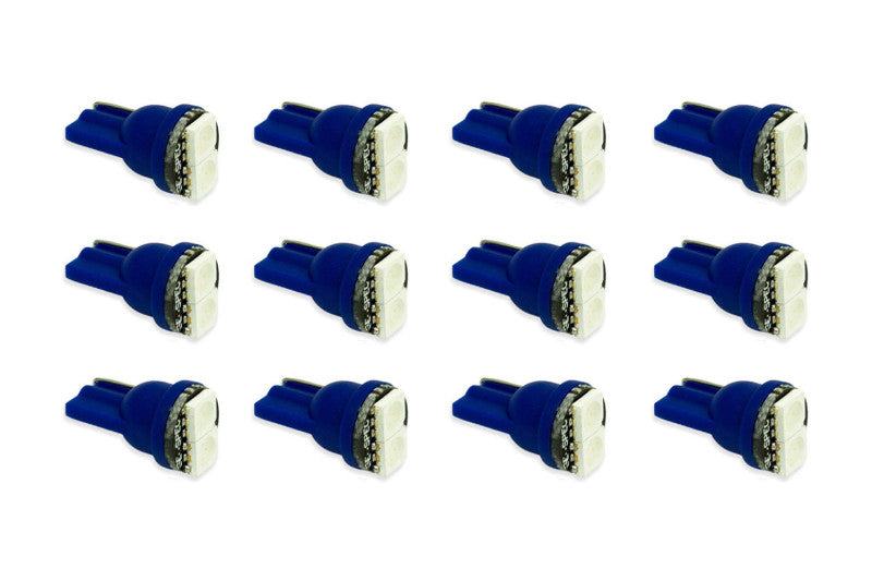 Diode Dynamics 194 LED Bulb SMD2 LED - Blue Set of 12