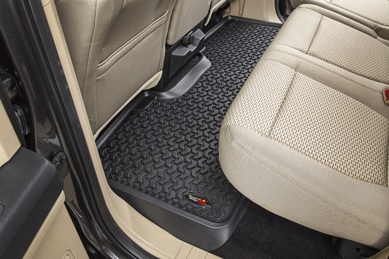 Rugged Ridge Floor Liner Front/Rear Black Ford F-150 / Raptor