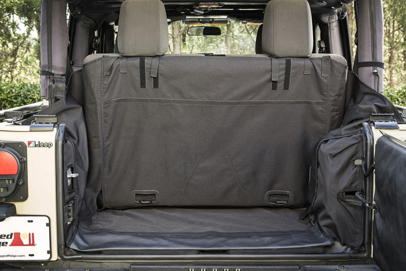 Rugged Ridge C3 Cargo Cover 2-Door w/Subwoofer Jeep Wrangler