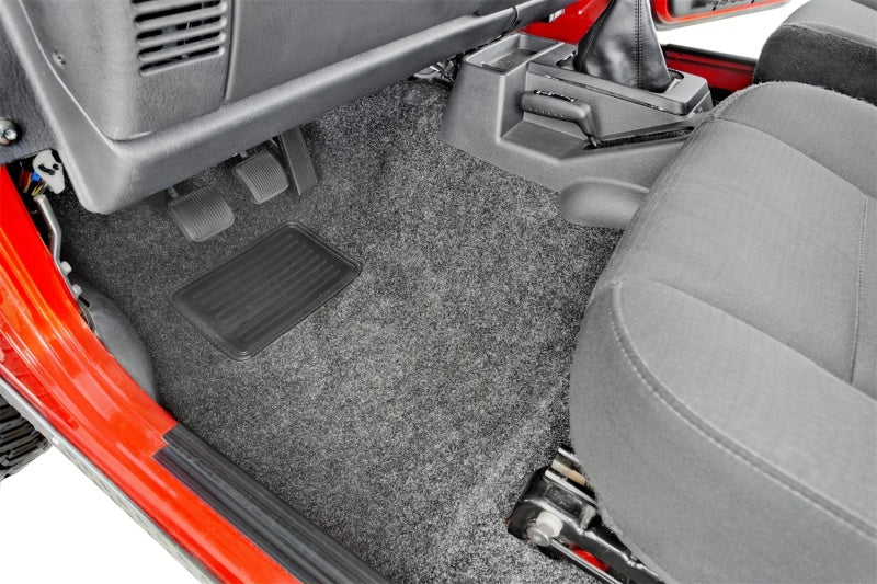 BedRug 11-18 Jeep JK 2Dr Front 3pc BedTred Floor Kit (Incl Heat Shields)