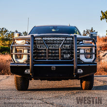 Load image into Gallery viewer, Westin 20+ Chevrolet 2500/3500 HDX Bandit Front Bumper - Black