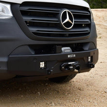 Load image into Gallery viewer, Westin 19+ Mercedes-Benz Sprinter Pro-Series Mid Width Front Bumper - Textured Black