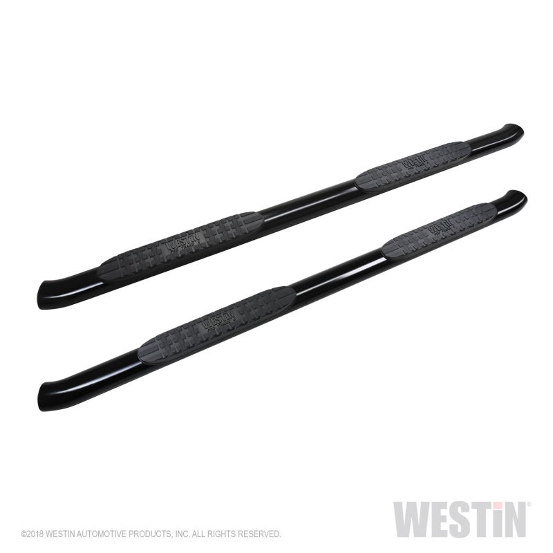 Westin Chevrolet Silverado/Sierra 1500 Crew Cab Non LD PRO TRAXX 4 Oval Nerf Step Bars - Black