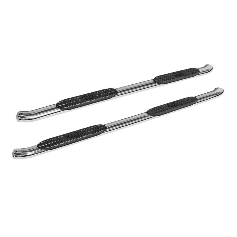 Westin 19+ Chevy Silverado1500 Double Cab (Excl 19 LD) PRO TRAXX 4 Oval Nerf Step Bars -SS