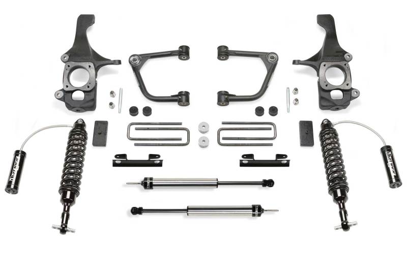 Fabtech 16+ Toyota Tundra 2WD/4WD 4in UCA Kit w/Uniballs & Dlss 2.5C/O Resi & Rr Dlss