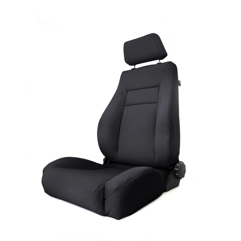 Rugged Ridge Ultra Front Seat Reclinable Black Denim 97+ TJ