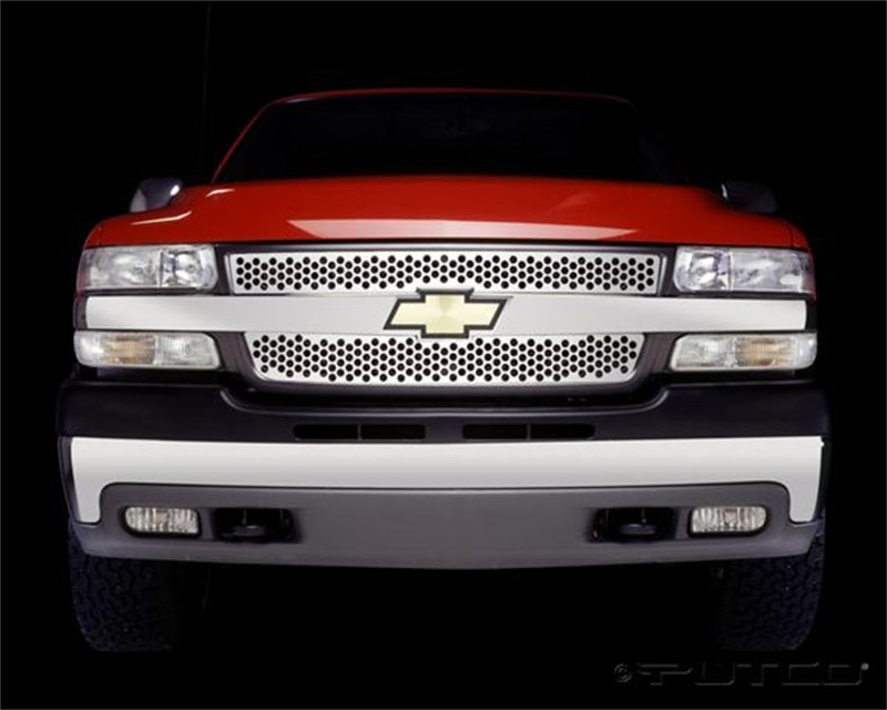 Putco Chevrolet Silverado HD Punch Stainless Steel Grilles