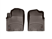 Load image into Gallery viewer, WeatherTech Infiniti QX56 Front FloorLiner - Cocoa
