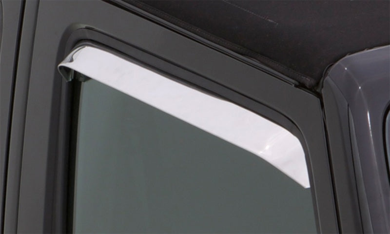 AVS 71-96 Chevy G10 Van Ventshade Window Deflectors 2pc - Stainless