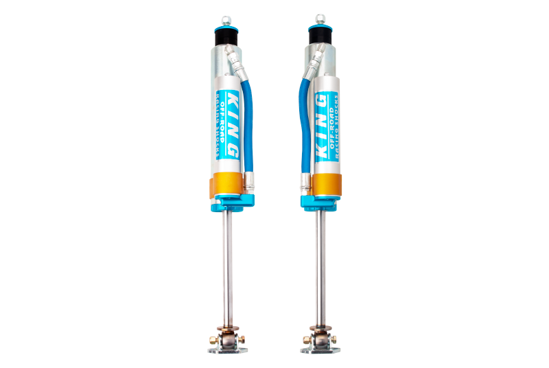 King Shocks Jeep Cherokee xJ Front 2.5 Dia Piggy Hose Res Shock for 5-6in Lift (Pair)