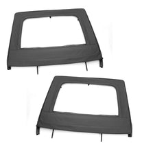 Load image into Gallery viewer, Rugged Ridge Upper Door Kit Rear Black 4-Dr Jeep Wrangler JK