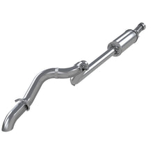 Load image into Gallery viewer, MBRP Jeep Wrangler JL 2.5in Single Rear Exit Cat Back Exhaust - Aluminum