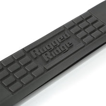 Load image into Gallery viewer, Rugged Ridge 3-In Round Side Steps Black 2-Door Jeep Wrangler