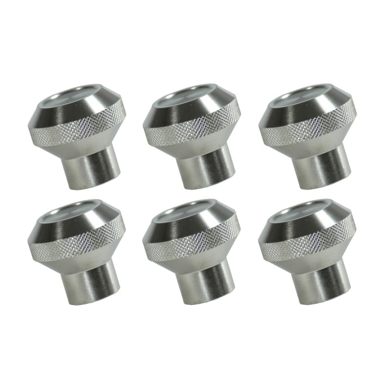 Rugged Ridge Billet Alum Dash Knob Set Alum Jeep CJ