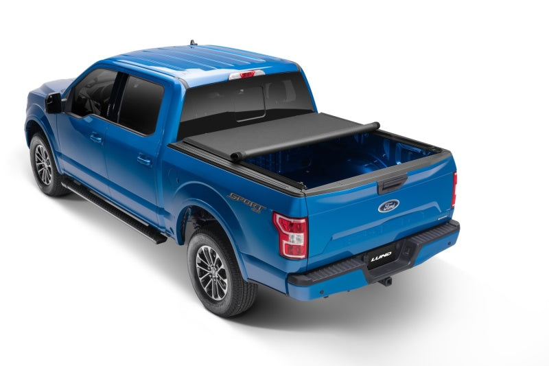 Lund Ford F-150 (8ft. Bed) Genesis Elite Roll Up Tonneau Cover - Black