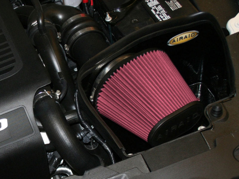 Airaid 10-19 Ford Taurus SHO/Flex 3.5L Turbo MXP Intake System w/ Tube (Oiled / Red Media)