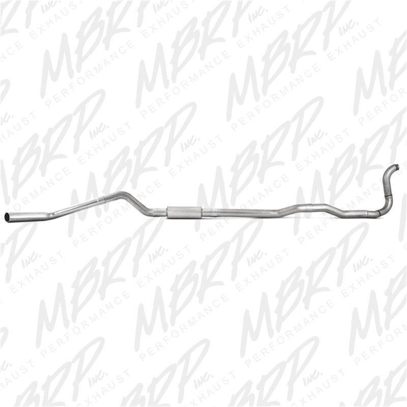 MBRP Dodge 2500/3500 Cummins 5.9L 4WD ONLY Turbo Back Single Side Exit P Series Exhaust