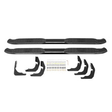 Load image into Gallery viewer, Westin 2014+ Chevrolet/GMC Silverado Sierra 1500 Dbl Cab PRO TRAXX 4 Oval Nerf Step Bars - Black
