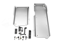 Load image into Gallery viewer, Rugged Ridge Jeep Wrangler JLU 4dr Alum. Skid Plate for Gas Tank/Exhaust - Tex. Blk