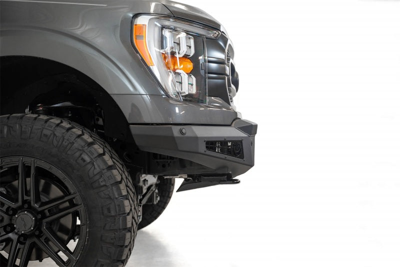 Addictive Desert Designs 2021+ Ford F-150 HoneyBadger Front Bumper w/ Top Hoop