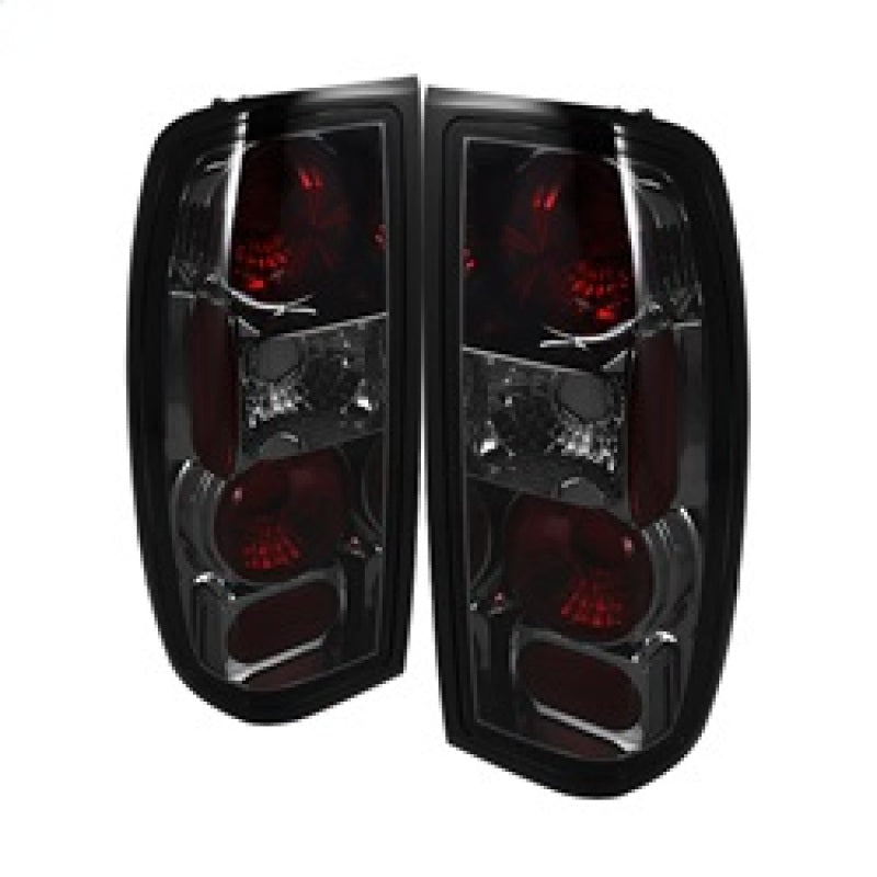 Spyder Nissan Frontier 98-00 Euro Style Tail Lights Smoke ALT-YD-NF98-SM