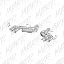 Load image into Gallery viewer, MBRP Chevy Camaro V8 6.2L 6spd 3in Alum Race Dual Axle Back w/ 4.5in Quad Dual Wall Tips