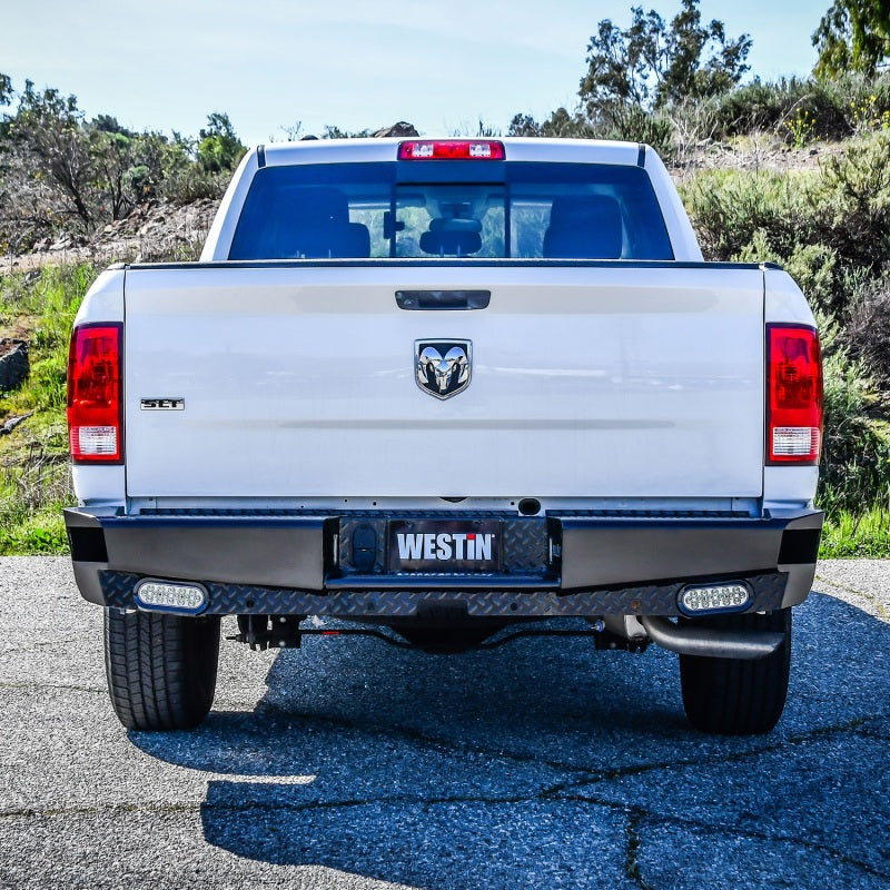 Westin 09+ Ram 1500 HDX Bandit Rear Bumper - Black