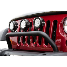 Load image into Gallery viewer, Westin 2007+ Jeep Wrangler/Wrangler Unlimited MAX Tray Bull Bar/Light Bar - Black Wrinkle