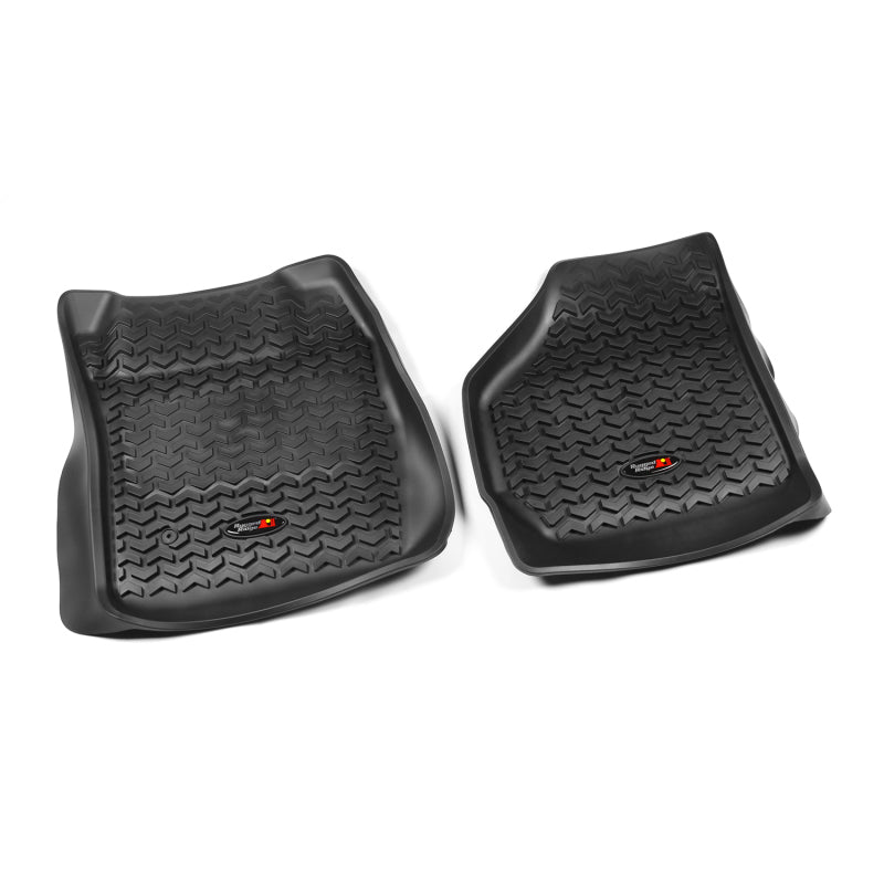 Rugged Ridge Floor Liner Front Black Ford F-250 / F-350 Super Duty Regular / Extended