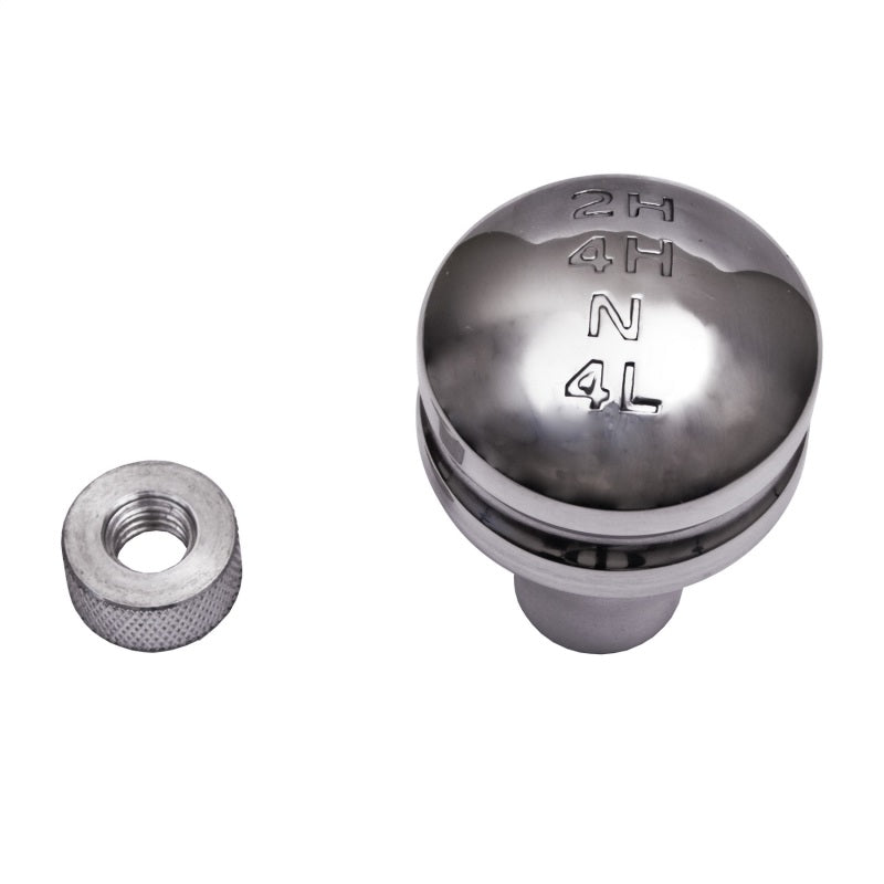 Rugged Ridge Billet Transfer Case Knob Alum Jeep Wrangler YJ