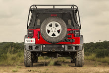 Load image into Gallery viewer, Rugged Ridge Spartacus Rear Bumper Black Jeep Wrangler