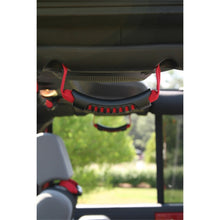 Load image into Gallery viewer, Rugged Ridge Rear Side Grab Handles Red Jeep Wrangler Unlimited JK