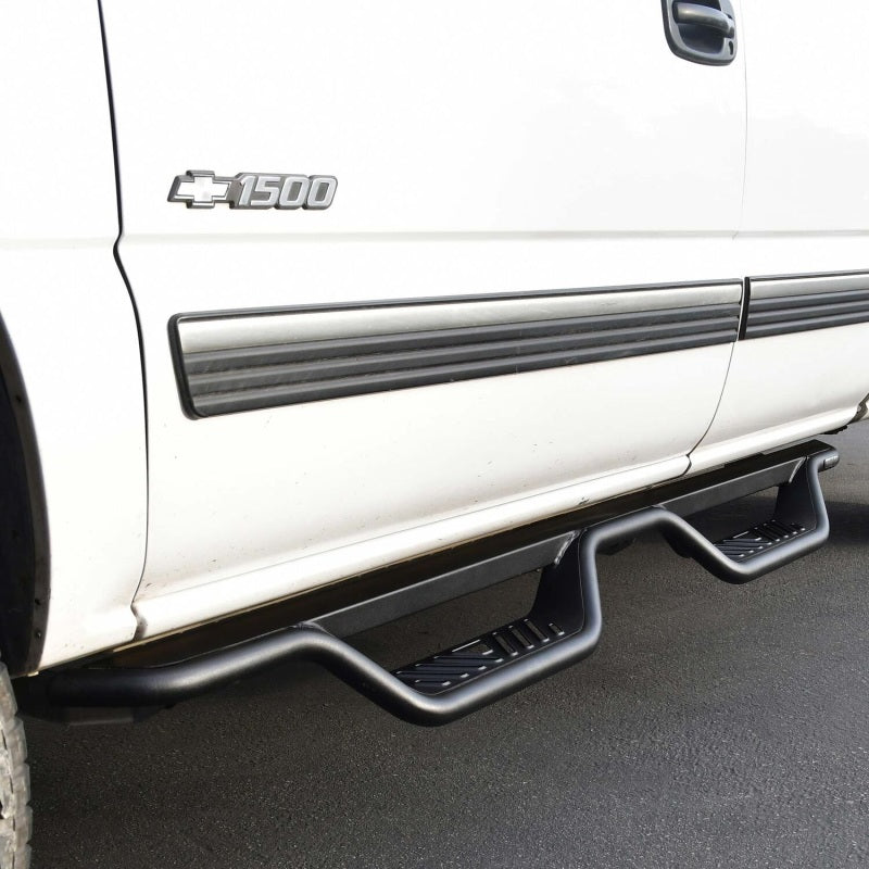 Westin Chevrolet Silverado 1500 (Ext. Cab) Outlaw Drop Nerf Step Bars - Textured Black
