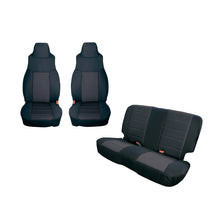 Load image into Gallery viewer, Rugged Ridge Seat Cover Kit Black 97-02 Jeep Wrangler TJ