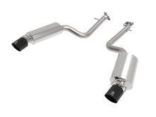 Load image into Gallery viewer, aFe Takeda 2014+ Lexus IS350 V6 2.5in. 304 Stainless Steel Axle-Back Exhaust System w/ Black Tip