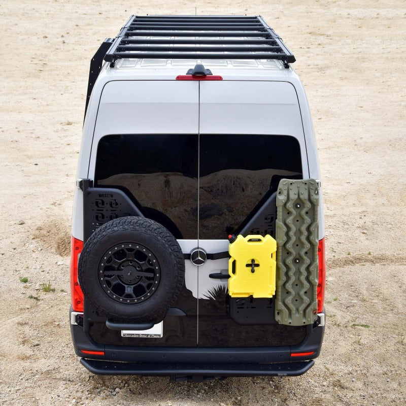 Westin 19+ Mercedes-Benz Sprinter 144in WB Mesa Roof Rack - Textured Black