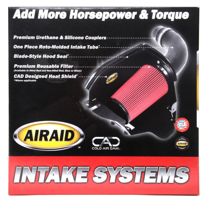 Airaid 2010+ Ford Mustang 4.0L MXP Intake System w/ Tube (Oiled / Red Media)