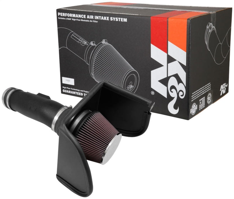 K&N Nissan Titan V8-5.6L F/I Aircharger Performance Intake