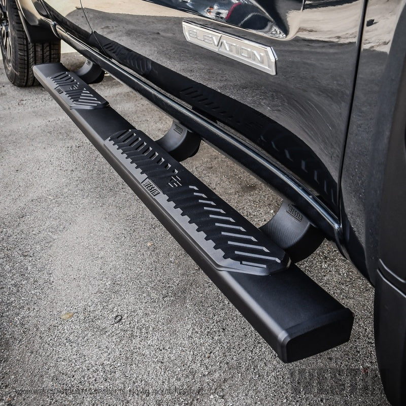 Westin 19+ Chevrolet Silverado 1500 DC R5 Nerf Step Bars - Blk