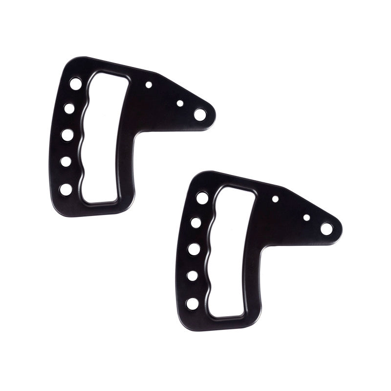 Rugged Ridge Aluminum Grab Handles Front Pair Black Jeep Wrangler JK/JKU