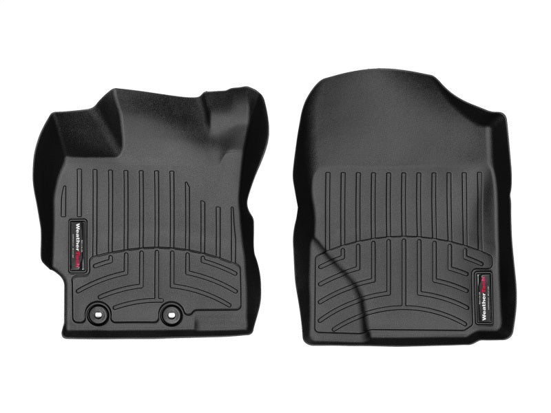WeatherTech Toyota Yaris Hatchback Front FloorLiner - Black