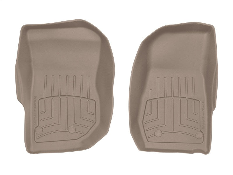 WeatherTech Jeep Wrangler Front FloorLiner HP - Tan