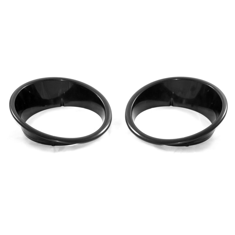 Rugged Ridge Headlight Bezels Black Jeep Wrangler JK