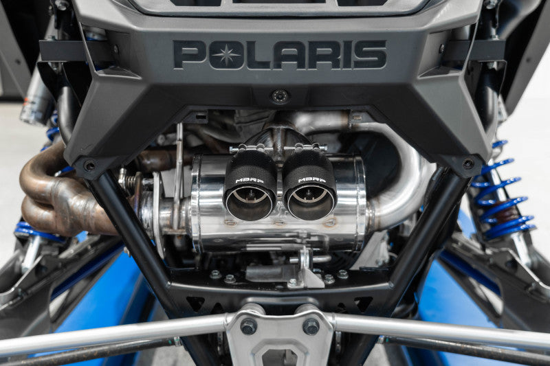 MBRP Polaris RZR Pro R Single Slip-on Dual Outlet Performance Series