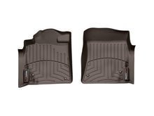 Load image into Gallery viewer, WeatherTech Lexus LX570 Front FloorLiners - Cocoa