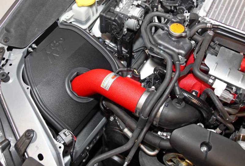 K&N Subaru WRX-STI 2.5L H4 Red Typhoon Short Ram Intake