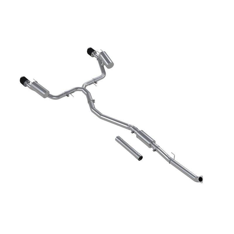 MBRP Honda Civic SI 1.5L T304 SS 3in Cat-Back Exhaust 2.5in Dual Split Rear w/ CF Tips